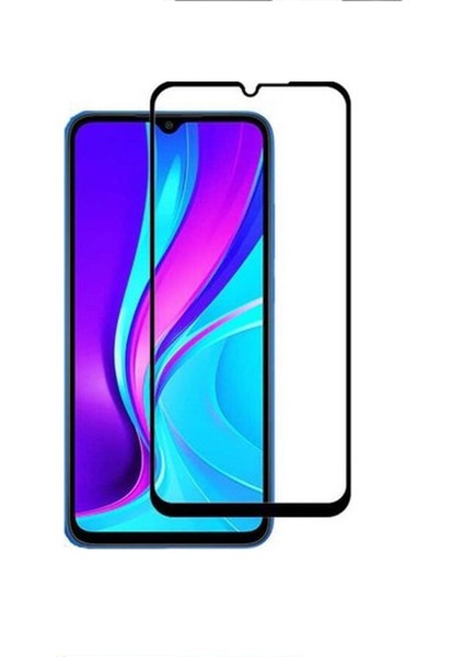 Samsung M22 M32 Ekran Koruyucu 9d Tam Kaplama Cam Siyah