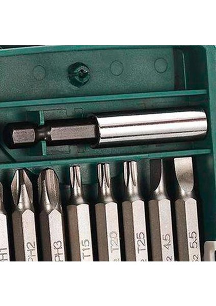 Çift Akülü Matkap Şarjlı Matkap Akülü Vidalama 12V 2A EDD12 + Bosch 25 Parça Vidalama Ucu Seti