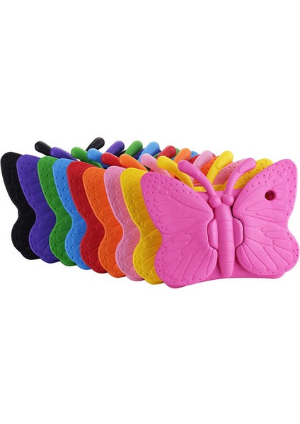 Apple iPad 9.7 2017 Kılıf Çoçuklar Için Kelebek Desenli Silikon fiyatları