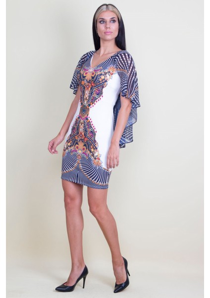 Şifon Detaylı Elbise modelleri