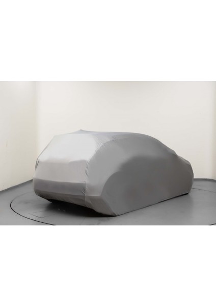 Citroen C4 (2007-2011) Gri Otomobil Kumaş Logolu Penye Oto Örtüsü fiyatları