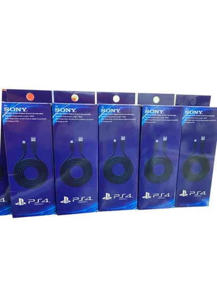 Playstation 4 Kol USB Şarj Kablosu - 1 Adet