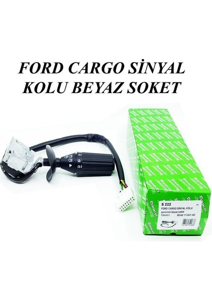 Ford Cargo Sinyal Kolu Beyaz Soket