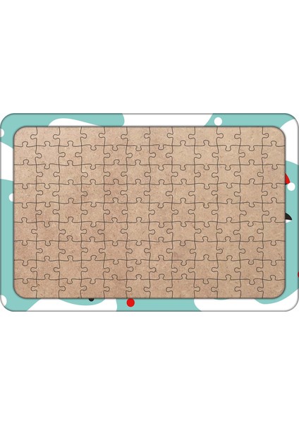 Küçük Penguenler 108 Parça Ahşap Çocuk Puzzle Yapboz Model