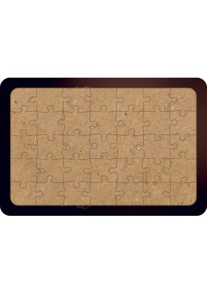 Canavar Kamyon 35 Parça Ahşap Çocuk Puzzle Yapboz Model3