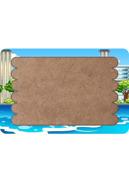 Sürat Teknesi Çubuk Ahşap Çocuk Puzzle Yapboz Model 2