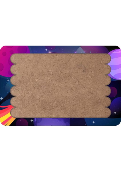 Galaksi Çubuk Ahşap Çocuk Puzzle Yapboz Model 4