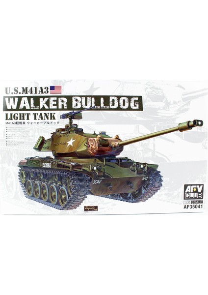 Afv Club AF35041 1/35 M41A3 Walker Bullbog Hafif Tankı Demonte Plastik Maketi