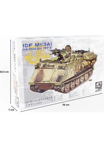 AF35311 1/35 Idf M113 Nagmash Zırhlı Personel Taşıyıcı Demonte Plastik Maketi indirimleri