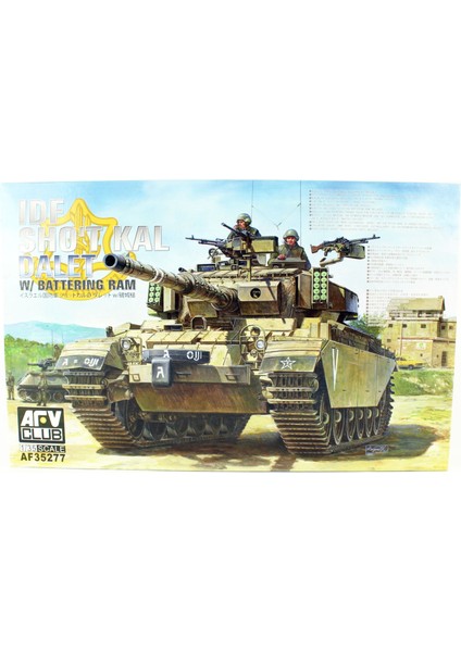 AF35277 1/35 Idf Sho't Kal Dalet (W/ Battery Ram) Tankı Demonte Plastik Maketi