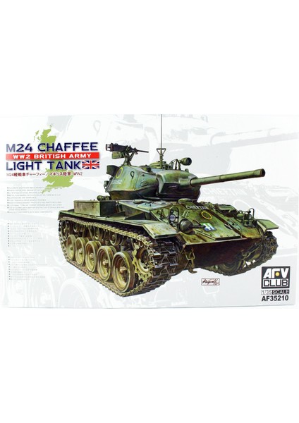 AF35210 1/35 M25 Chaffee (Ww 2 Ingiliz) Tankı Demonte Plastik Maketi