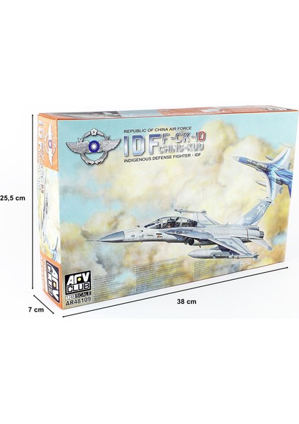 AR48109 1/48 Idf F-Ck-1d (Double Seat) Savaş Uçağı Demonte Plastik Maketi