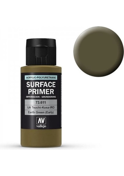 73611 60 Ml. Ija Tsuchi Kusa Iro Earth Green (Early), Astar Maket Boyası