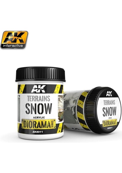 8011 250 Ml. Arazi Kar Efekti, Akrilik, Diorama Serisi Zemin Dokusu