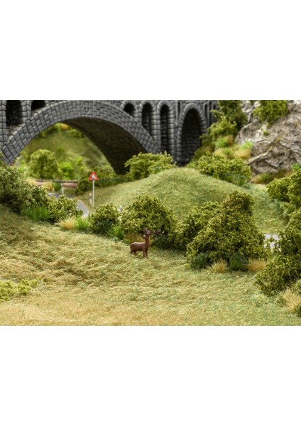 7082 Yabani Otlar, Kahverengi, 6 Mm. 50 Gram Diorama Malzemesi