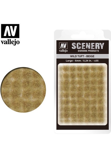 SC420 Beige, 6 Mm. Manzara Serisi Hazır Çim Dokusu