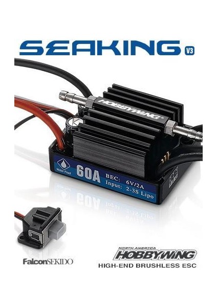 30302200 SEAKİNG-60A-V3.1-BRUSHLESS Esc