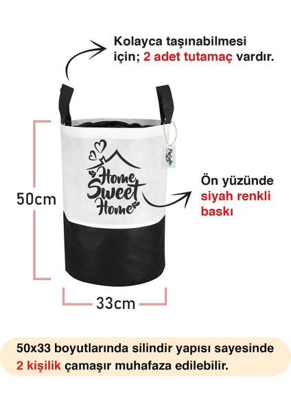 Katlanır Kirli Çamaşır Sepeti