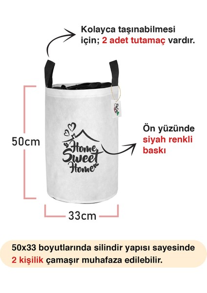 Katlanır Kirli Çamaşır Sepeti