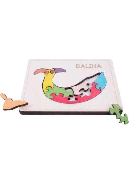 Ahşap Balina Figürlü Puzzle modelleri