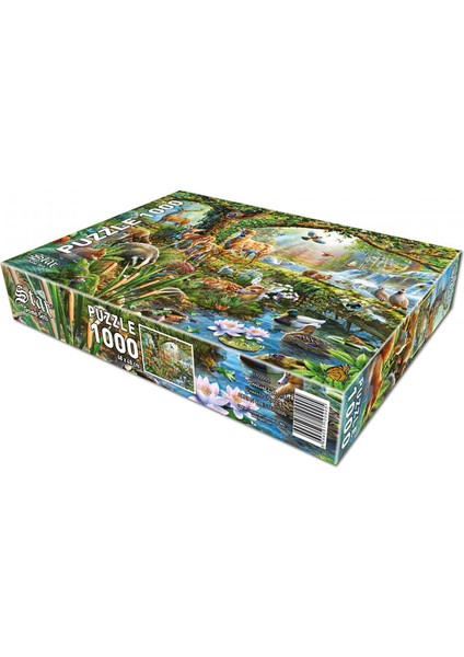 Oyun Ormanda Yaşam 1000 Parça Puzzle modelleri