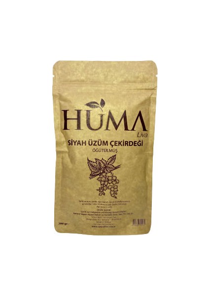 Huma Siyah Üzüm Çekirdeği 200GR