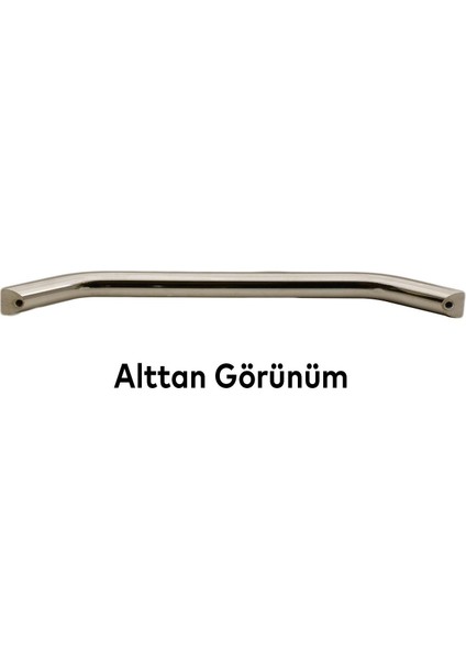 Mobilya Dolap Kapak Çekmece Kulpu Kulbu 224 mm Inox Metal Kulp