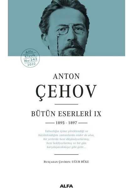 Anton Çehov Bütün Eserleri Ix 1895 -1897 (Ciltli) -Anton Pavloviç Çehov