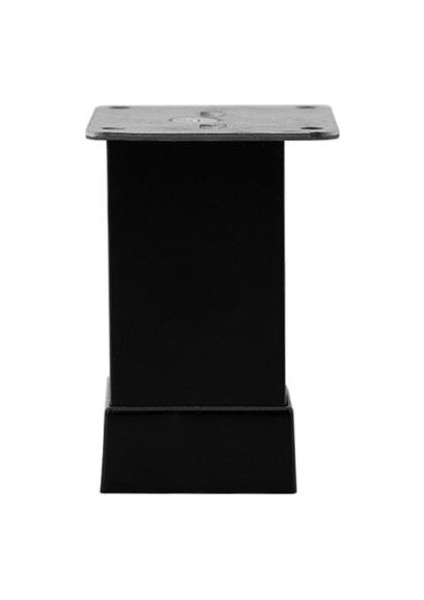 Alüminyum Kare Ayak 40X40 05CM Siyah