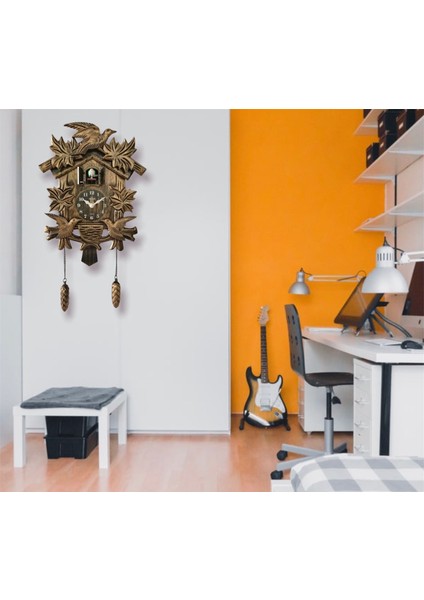 Enarose Saat Başı Guguk Çalar Yeni Sistem Makineli Pilli Duvar Saati E56-1 fiyatları