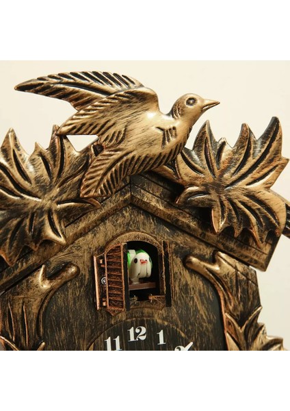 Enarose Saat Başı Guguk Çalar Yeni Sistem Makineli Pilli Duvar Saati E56-1 modelleri