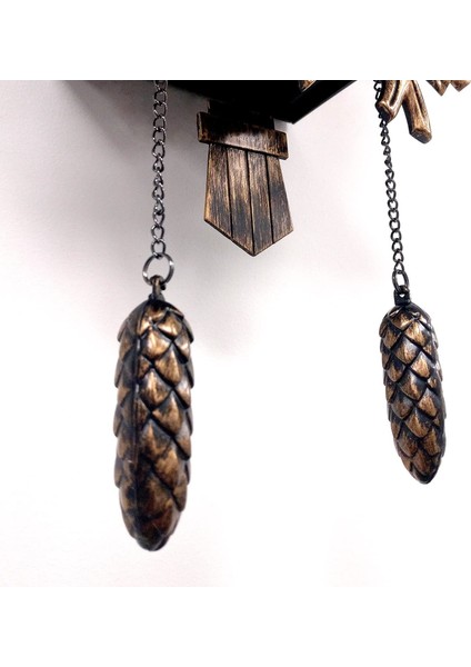 Enarose Saat Başı Guguk Çalar Yeni Sistem Makineli Pilli Duvar Saati E56-1 fırsatları