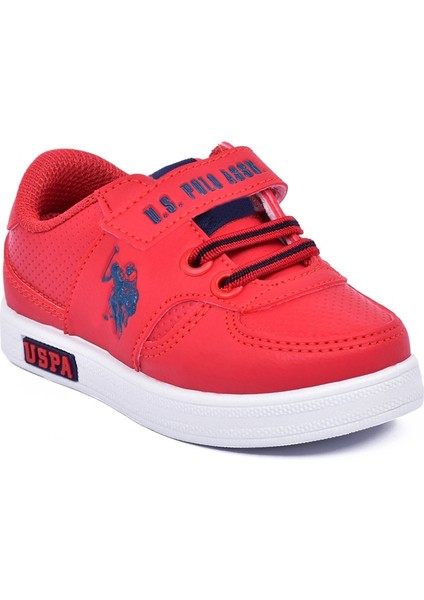 U.S. Polo Assn. 100909777 Erkek Çocuk Spor AYAKKABI-21Y Kırmızı