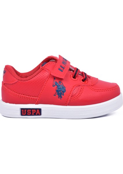 U.S. Polo Assn. 100909777 Erkek Çocuk Spor AYAKKABI-21Y Kırmızı