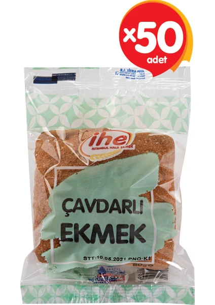 Çavdarlı Ekmek 50 gr (50 Adet)