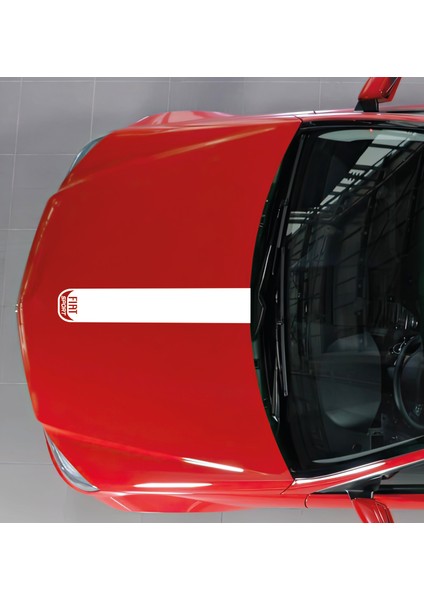 Uzun Tuning Fiat Kaput Şeridi Sticker