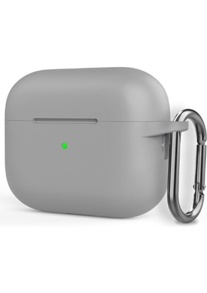 Airpods Pro 2. Nesil Kılıf Tam Koruma Mat Silikon + Askılık