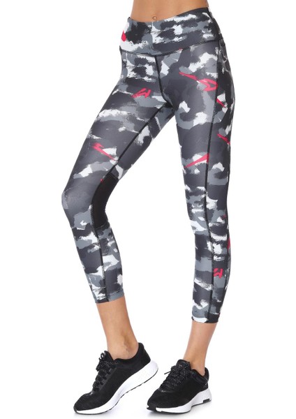 W Nk Df Fast Mr 7/8 Tght Nv P Kadın Siyah Koşu Tayt DM7719-025