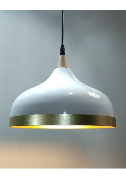 Mylights Krem Retro Rustik Modern Spor Metal Sarkıt Avize