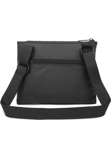Gumi Kumaş Çapraz Askılı Postacı Çantası BC 8657 - Siyah fiyatları