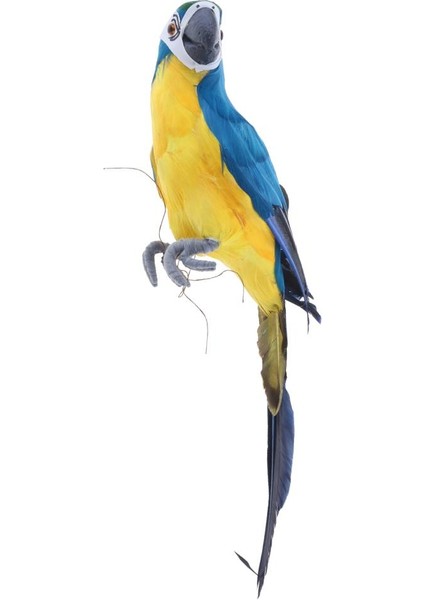 2 Createch El Sanatları Köpük Papağan Kuşları Heykelcik Açık Bahçe Süsü Mavi+Kırmızı (Yurt Dışından) modelleri