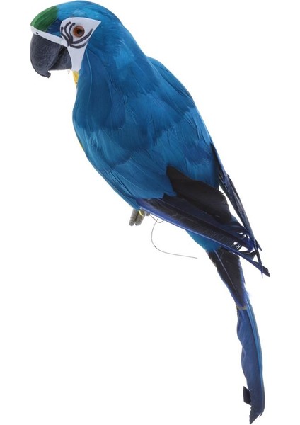 2 Createch El Sanatları Köpük Papağan Kuşları Heykelcik Açık Bahçe Süsü Mavi+Kırmızı (Yurt Dışından) indirimleri