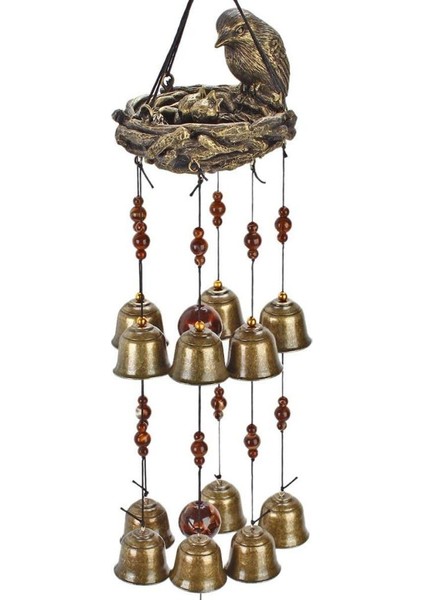 Rüzgar Çeneleri Kuş Annesi ve Bebek Kuş Açık Bahçe Ev Asılı Dekor (Yurt Dışından) fiyatları