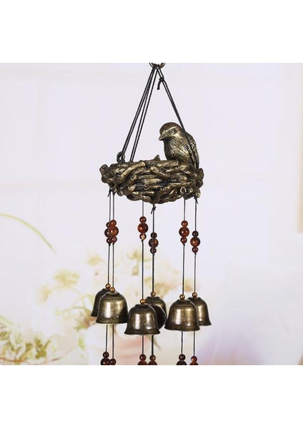 Rüzgar Çeneleri Kuş Annesi ve Bebek Kuş Açık Bahçe Ev Asılı Dekor (Yurt Dışından) modelleri