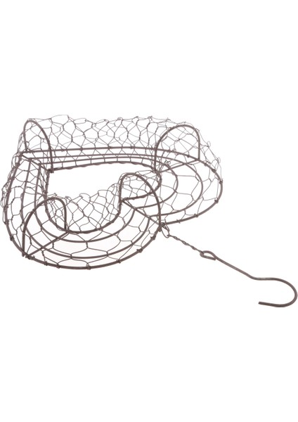 2 Rustik Demir Tel Kalp ve Yuvarlak Sulu Pot Demir Asma Ekici Bitki (Yurt Dışından) indirimleri