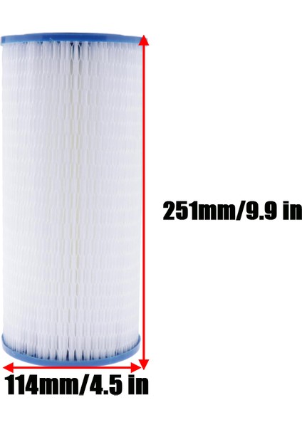 4.5X10"YÜZME Havuzu Filtre Kartuşları Yedek Ac Filtreleri Wnet (Yurt Dışından) fiyatları