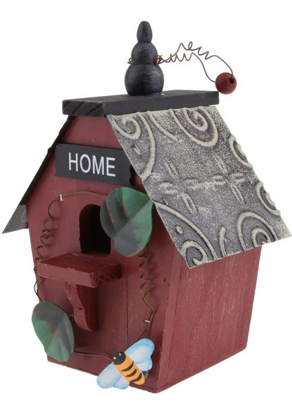 4pc Dekoratif Asma Kuş Evi Böcek Oteli Bahçe Balkon Yard Hediyeler (Yurt Dışından) fiyatları