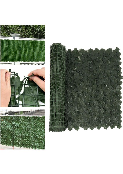 Sahte Ivy Vine Yaprağı Gizlilik Ekran Çit Düğün Barosu Partisi Zemin I (50X300CM) (Yurt Dışından) indirimleri
