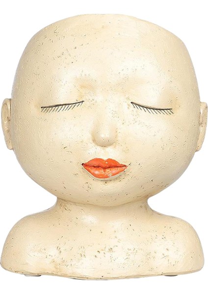 Reçine Çiçek Ekici Bahçe Bitki Kova Potu Ev Dekoru Flowerpot Tutucu (Yurt Dışından)