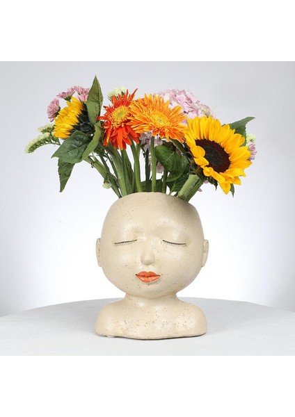 Reçine Çiçek Ekici Bahçe Bitki Kova Potu Ev Dekoru Flowerpot Tutucu (Yurt Dışından) modelleri